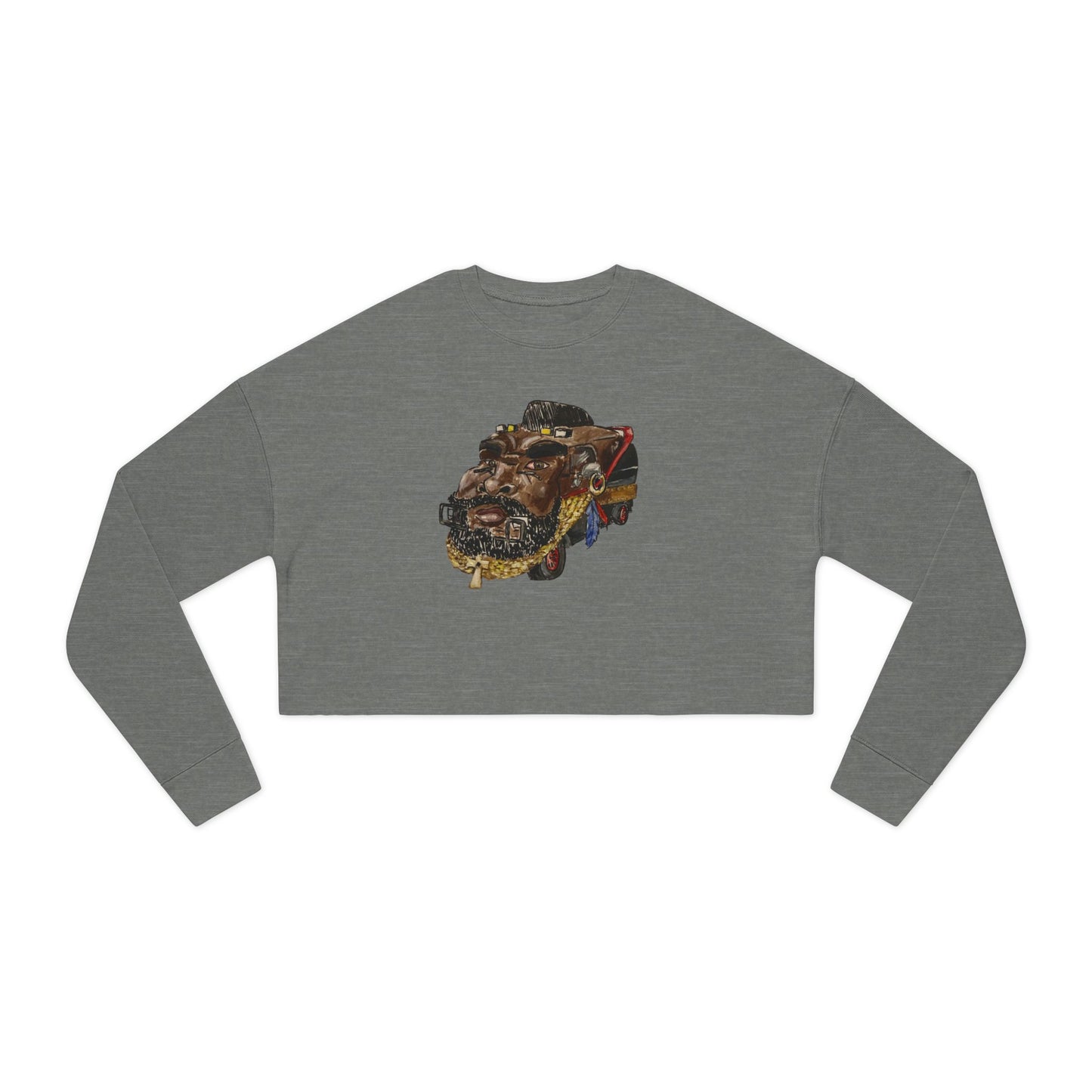 Cropped Sweatshirt — AIN'T GETTIN' IN NO PLANE NOW HOP INSIDE ME